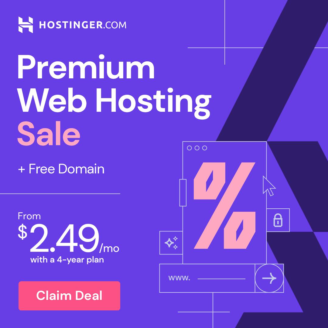 Hostinger WordPress Hosting