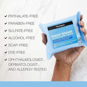 Neutrogena Cleansing Fragrance Free Makeup Remover Face Wipes