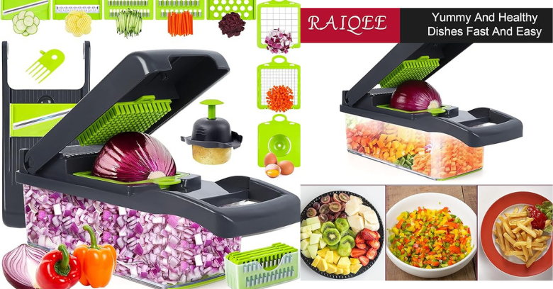 Pro 10-in-1 Vegetable Chopper: A Kitchen Marvel for Effortless Precision